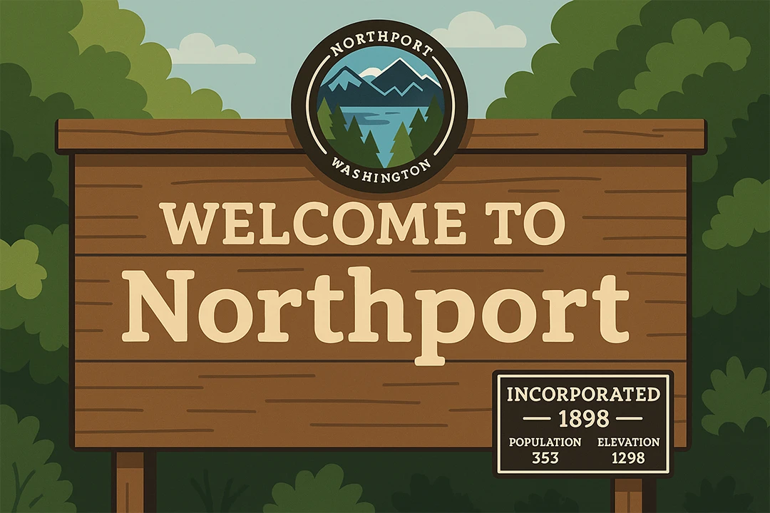 Northport Welcome Sign